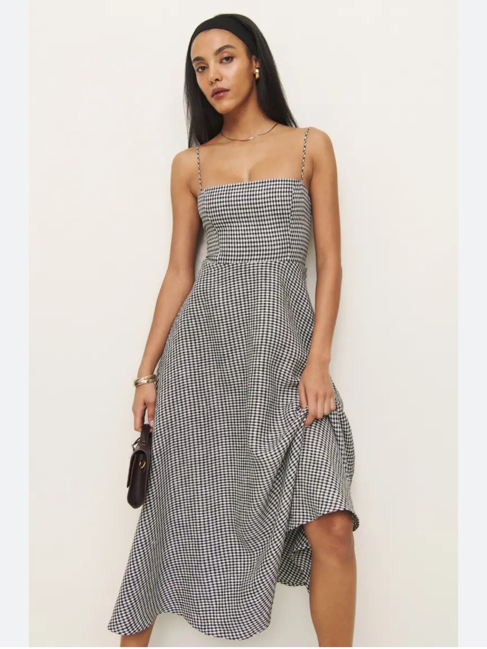 Reformation Monette Linen Dress